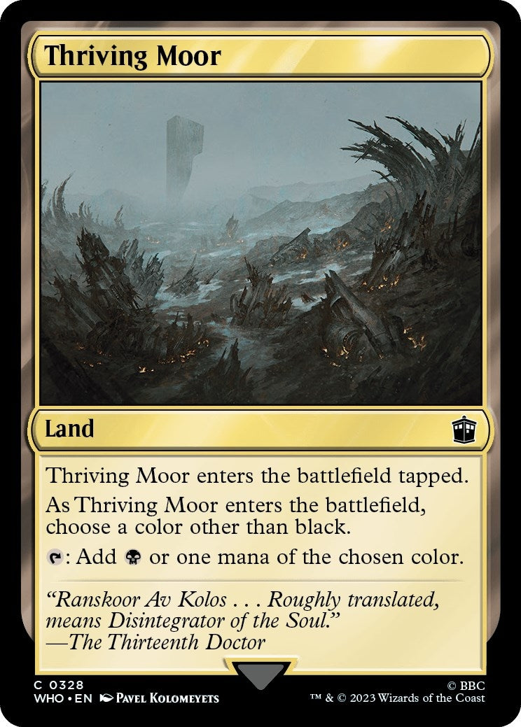 Image for Thriving Moor (Universes Beyond: Doctor Who) (328) - Magic: The Gathering