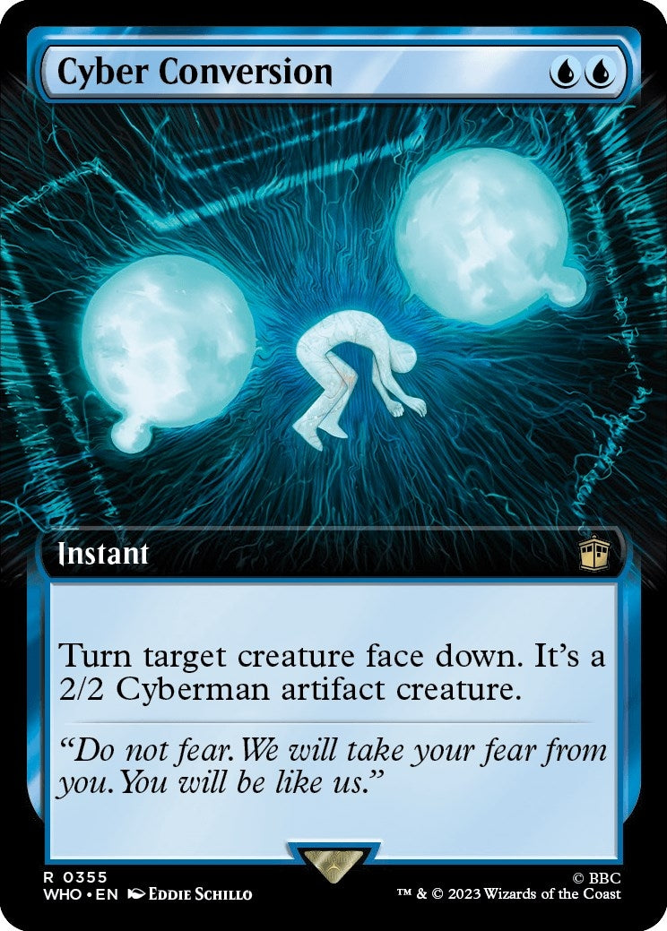 Image for Cyber Conversion (Extended Art) (Universes Beyond: Doctor Who) (355) - Magic: The Gathering