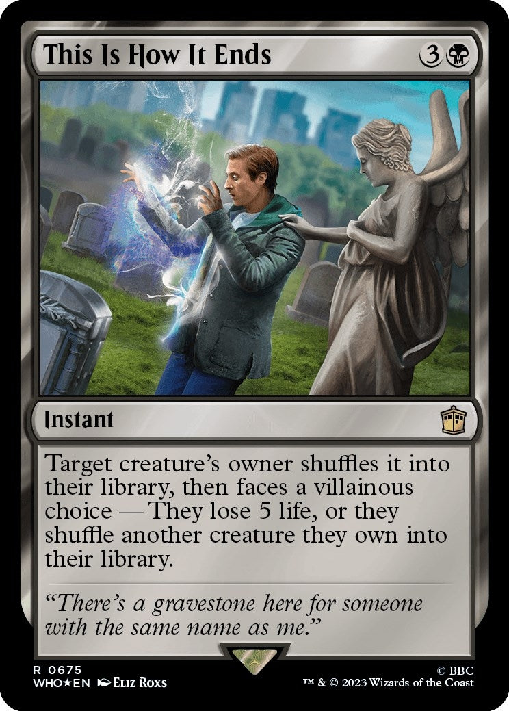 Image for This Is How It Ends (Surge Foil) (Universes Beyond: Doctor Who) (675) - Magic: The Gathering