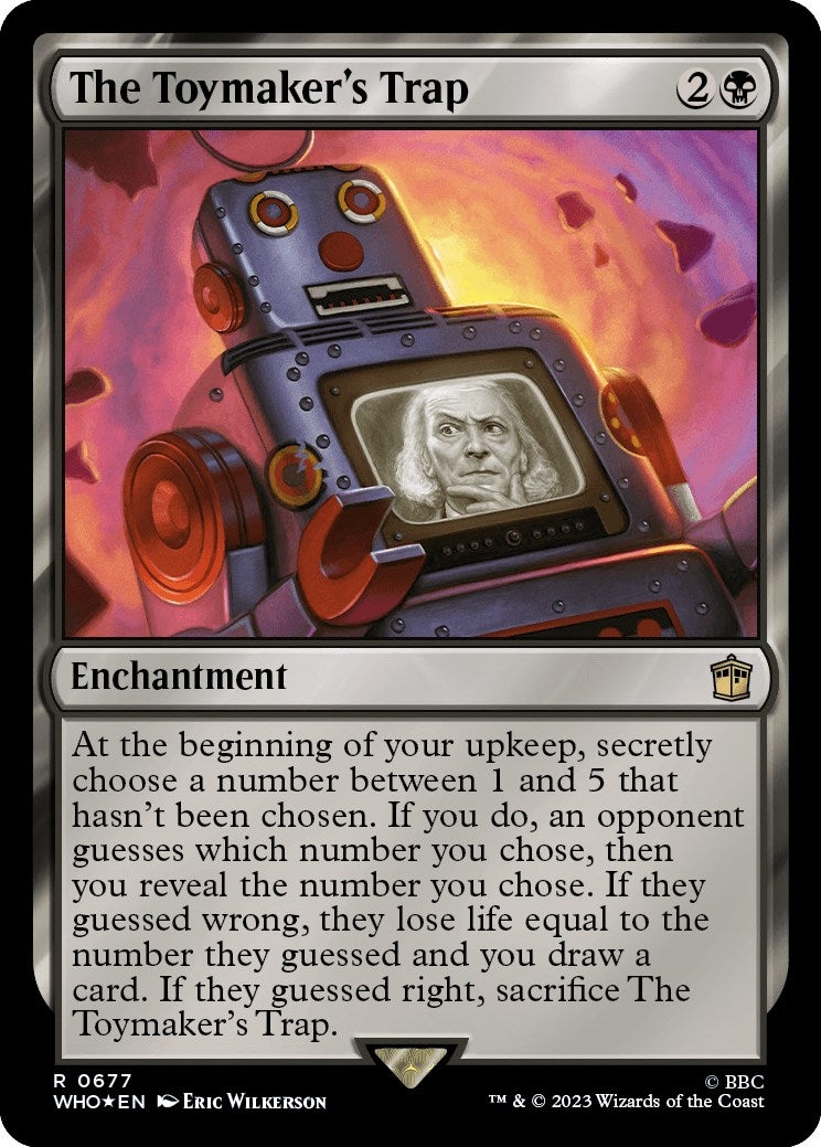 Image for The Toymaker's Trap (Surge Foil) (Universes Beyond: Doctor Who) (677) - Magic: The Gathering