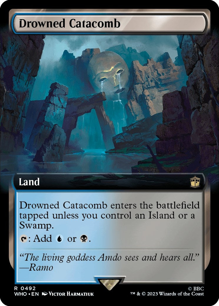 Image for Drowned Catacomb (Extended Art) (Universes Beyond: Doctor Who) (492) - Magic: The Gathering