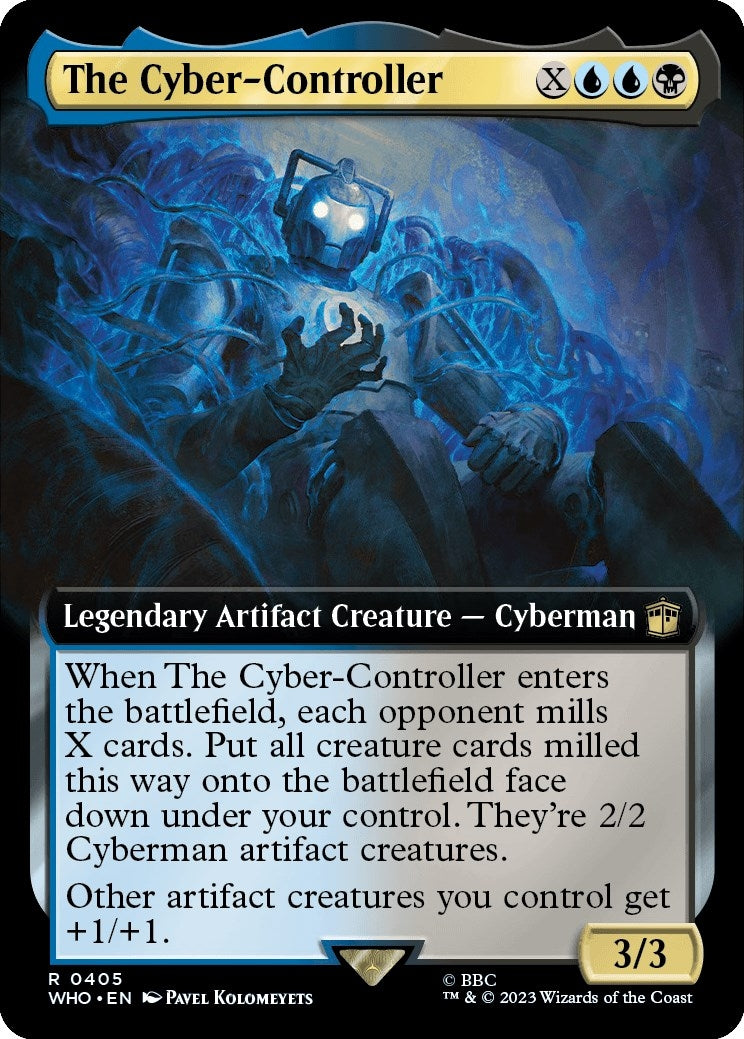 Image for The Cyber-Controller (Extended Art) (Universes Beyond: Doctor Who) (405) - Magic: The Gathering