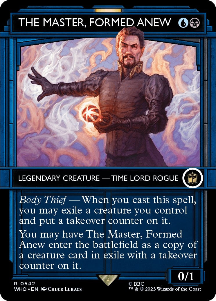 Image for The Master, Formed Anew (Showcase) (Universes Beyond: Doctor Who) (542) - Magic: The Gathering