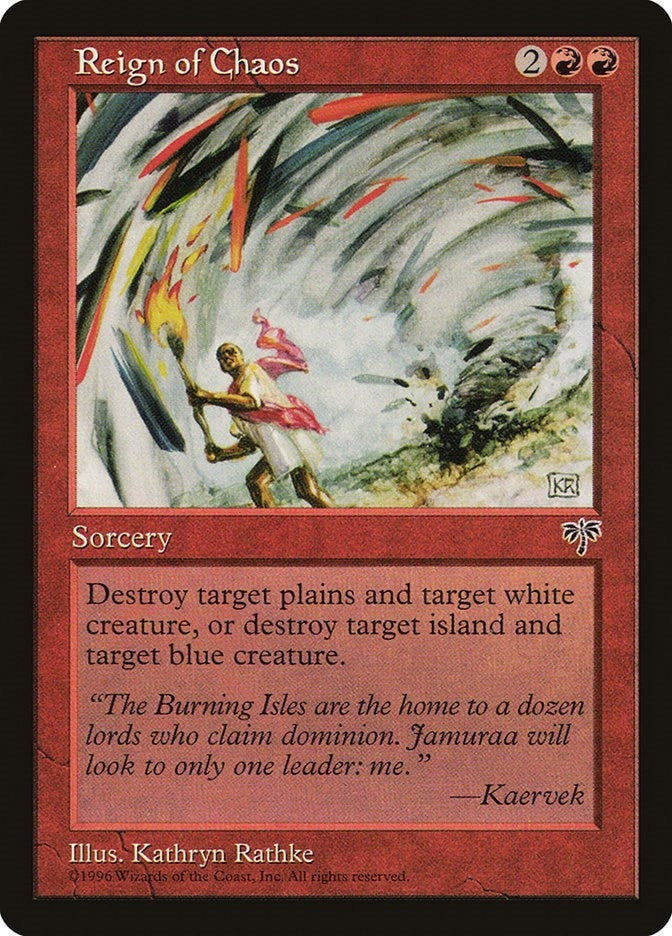Image for Reign of Chaos (Mirage) - Magic: The Gathering