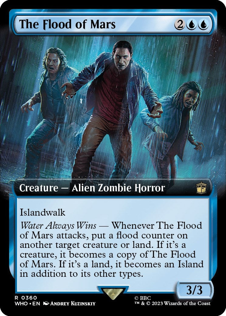 Image for The Flood of Mars (Extended Art) (Universes Beyond: Doctor Who) (360) - Magic: The Gathering