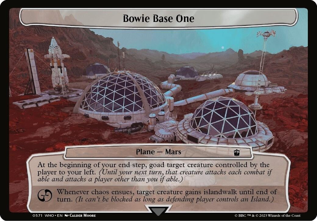 Image for Bowie Base One (Planechase: Universes Beyond: Doctor Who) (571) - Magic: The Gathering