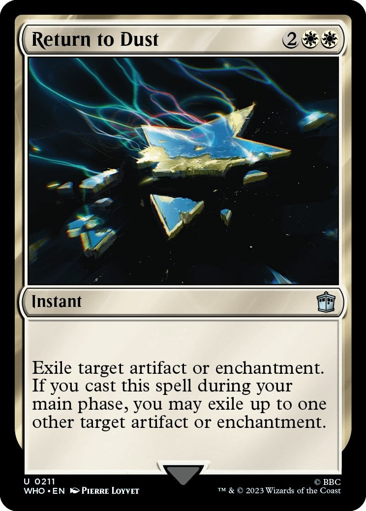 Image for Return to Dust (Universes Beyond: Doctor Who) (211) - Magic: The Gathering
