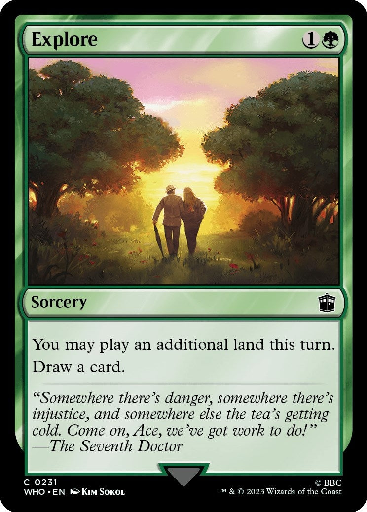 Image for Explore (Universes Beyond: Doctor Who) (231) - Magic: The Gathering