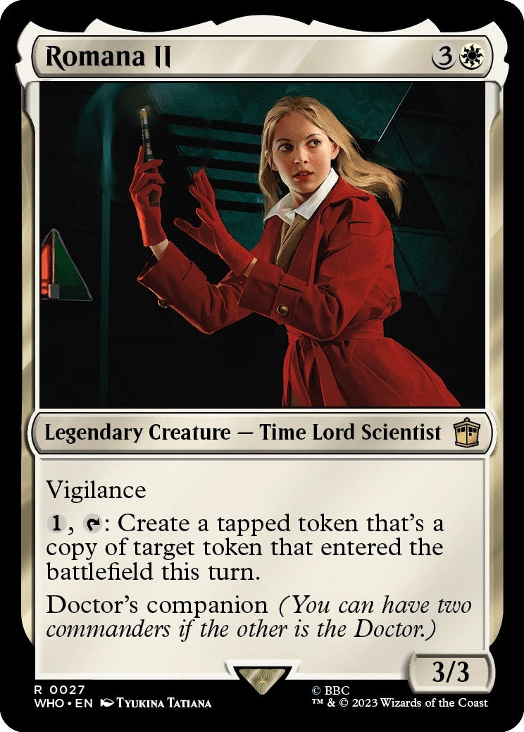 Image for Romana II (Universes Beyond: Doctor Who) (27) - Magic: The Gathering