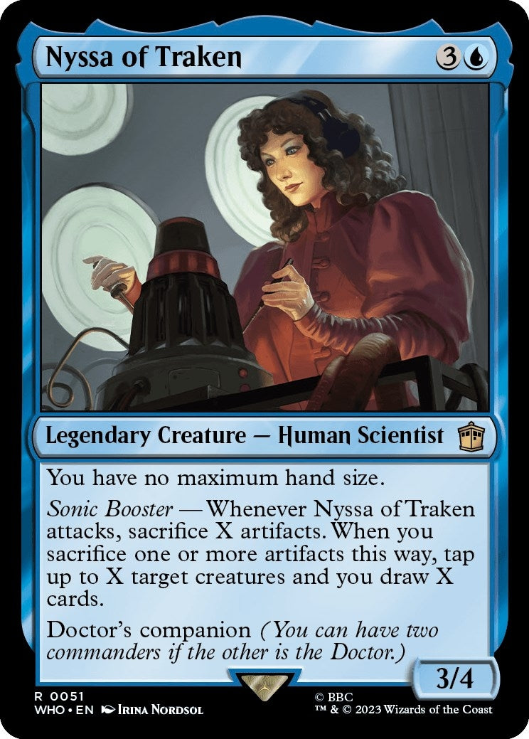 Image for Nyssa of Traken (Universes Beyond: Doctor Who) (51) - Magic: The Gathering