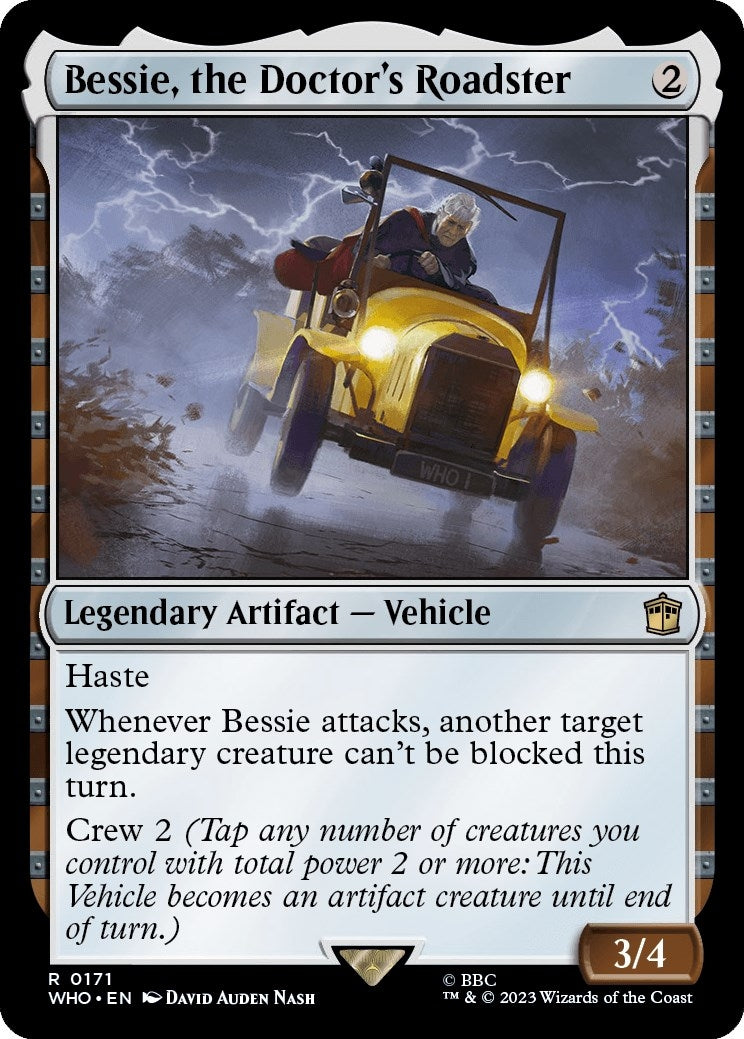 Image for Bessie, the Doctor's Roadster (Universes Beyond: Doctor Who) (171) - Magic: The Gathering