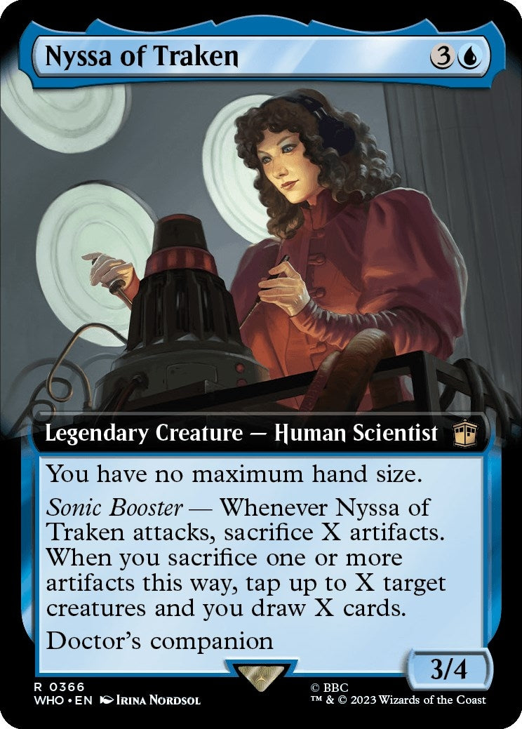 Image for Nyssa of Traken (Extended Art) (Universes Beyond: Doctor Who) (366) - Magic: The Gathering