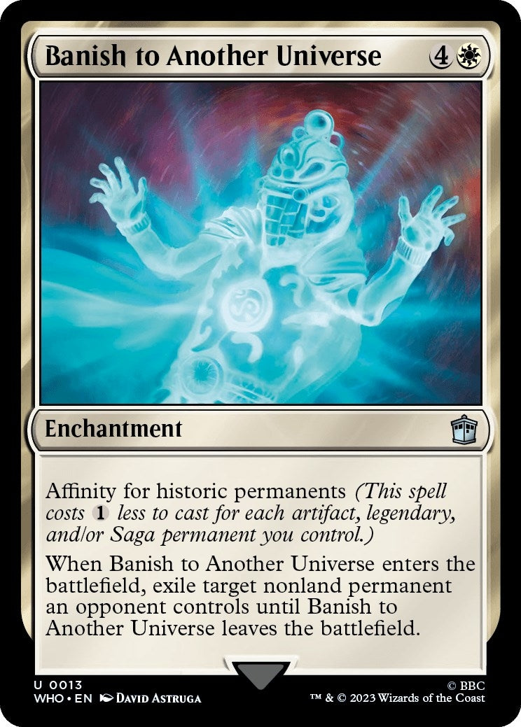 Image for Banish to Another Universe (Universes Beyond: Doctor Who) (13) - Magic: The Gathering