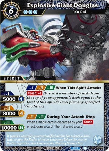 Image for Explosive Giant Douglas (Tournament Pack Vol. 3) (Launch & Event Promos) (PR-031) - Battle Spirits Saga