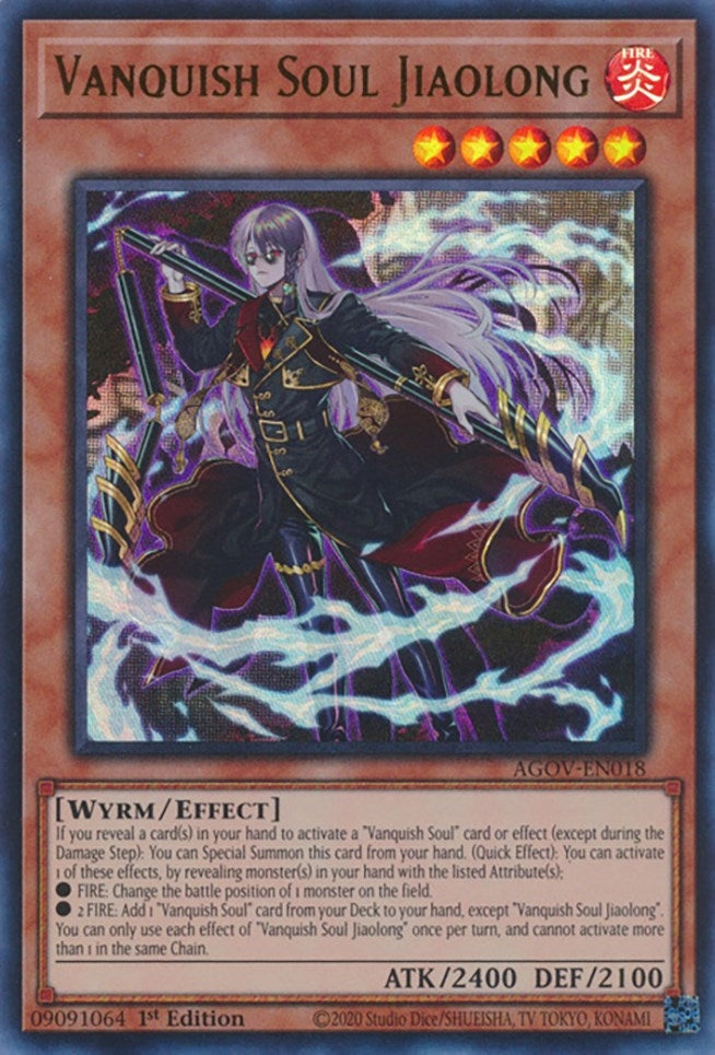 Image for Vanquish Soul Jiaolong (Age of Overlord) (AGOV-EN018) - YuGiOh