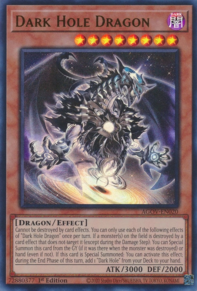 Image for Dark Hole Dragon (Age of Overlord) (AGOV-EN020) - YuGiOh