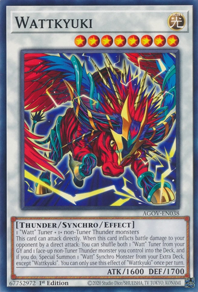 Image for Wattkyuki (Age of Overlord) (AGOV-EN038) - YuGiOh