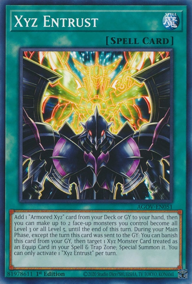Image for Xyz Entrust (Age of Overlord) (AGOV-EN051) - YuGiOh