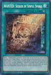 Image for WANTED: Seeker of Sinful Spoils (Age of Overlord) (AGOV-EN054) - YuGiOh