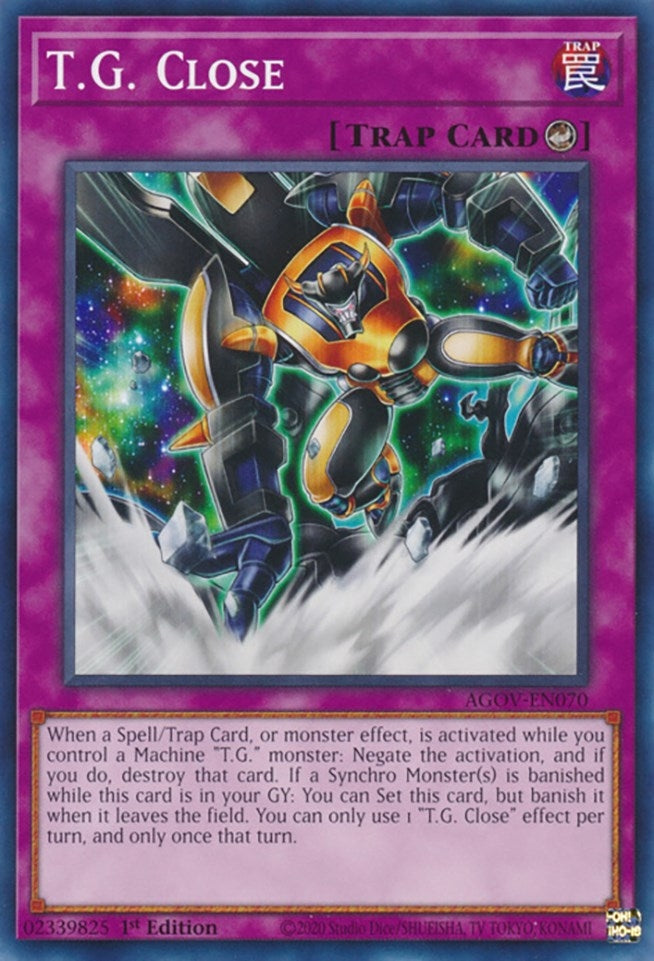 Image for T.G. Close (Age of Overlord) (AGOV-EN070) - YuGiOh