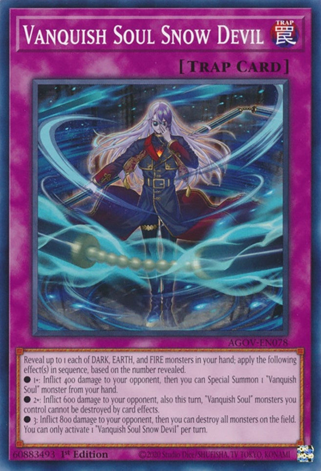 Image for Vanquish Soul Snow Devil (Age of Overlord) (AGOV-EN078) - YuGiOh