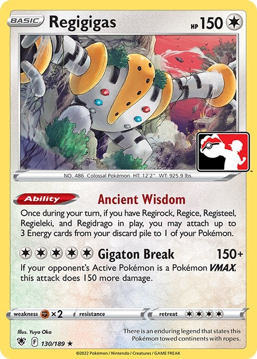 Image for Regigigas (Prize Pack Series Cards) (130/189) - Pokemon