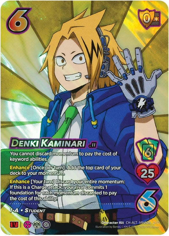 Image for Denki Kaminari (UniVersus: My Hero Academia: Jet Burn) (2/17) - UniVersus