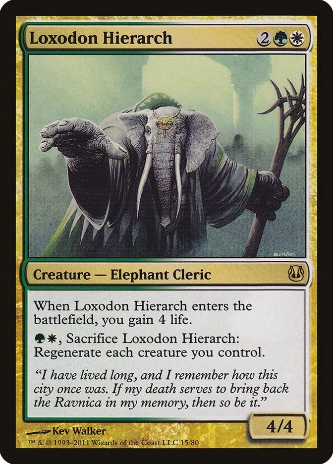 Image for Loxodon Hierarch (Duel Decks: Ajani vs. Nicol Bolas) (15) - Magic: The Gathering