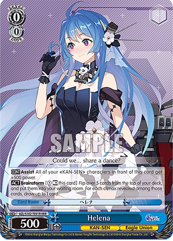 Image for Helena (RRR) (Azur Lane) (AZL/S102-TE01R RRR) - Weiss Schwarz