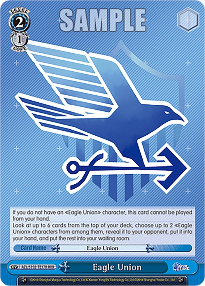 Image for Eagle Union (RRR) (Azur Lane) (AZL/S102-TE17R RRR) - Weiss Schwarz