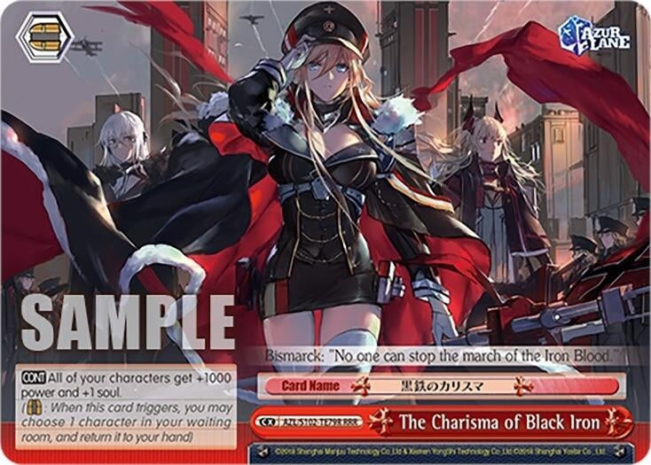 Image for The Charisma of Black Iron (RRR) (Azur Lane) (AZL/S102-TE79R RRR) - Weiss Schwarz