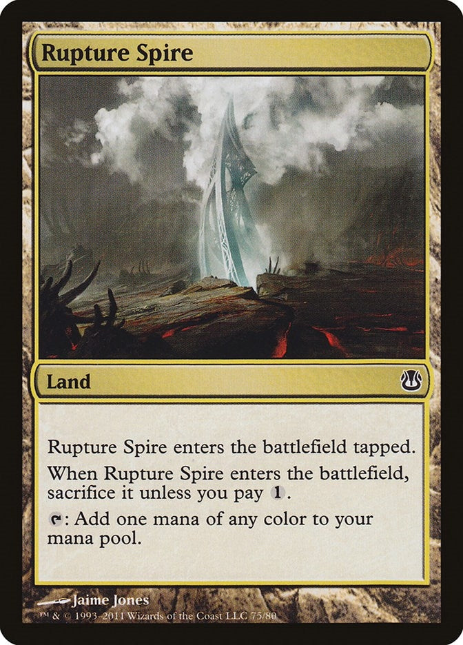 Image for Rupture Spire (Duel Decks: Ajani vs. Nicol Bolas) (75) - Magic: The Gathering