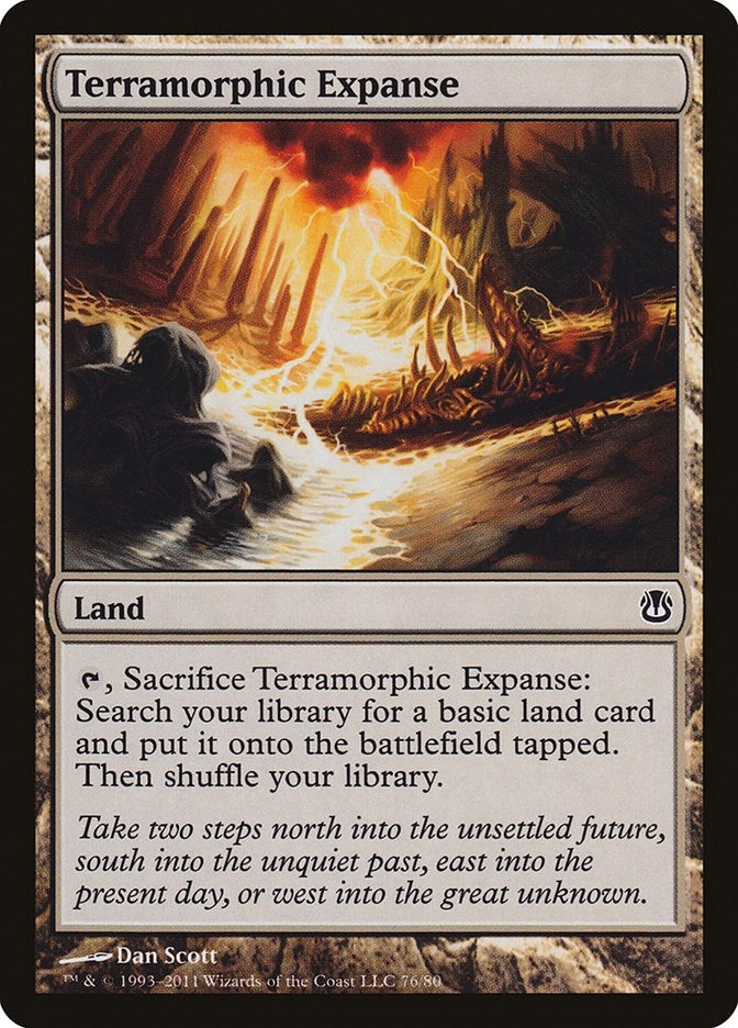 Image for Terramorphic Expanse (Duel Decks: Ajani vs. Nicol Bolas) (76) - Magic: The Gathering