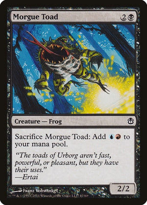 Image for Morgue Toad (Duel Decks: Ajani vs. Nicol Bolas) (47) - Magic: The Gathering