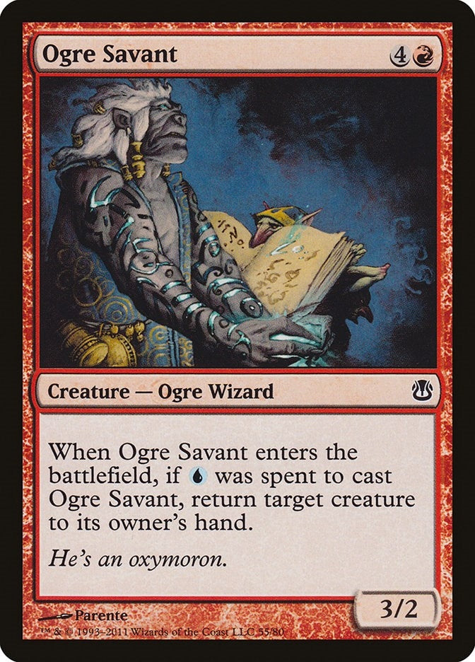 Image for Ogre Savant (Duel Decks: Ajani vs. Nicol Bolas) (55) - Magic: The Gathering