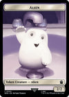 Image for Alien // Dinosaur Double-Sided Token (Universes Beyond: Doctor Who) (2 // 20) - Magic: The Gathering