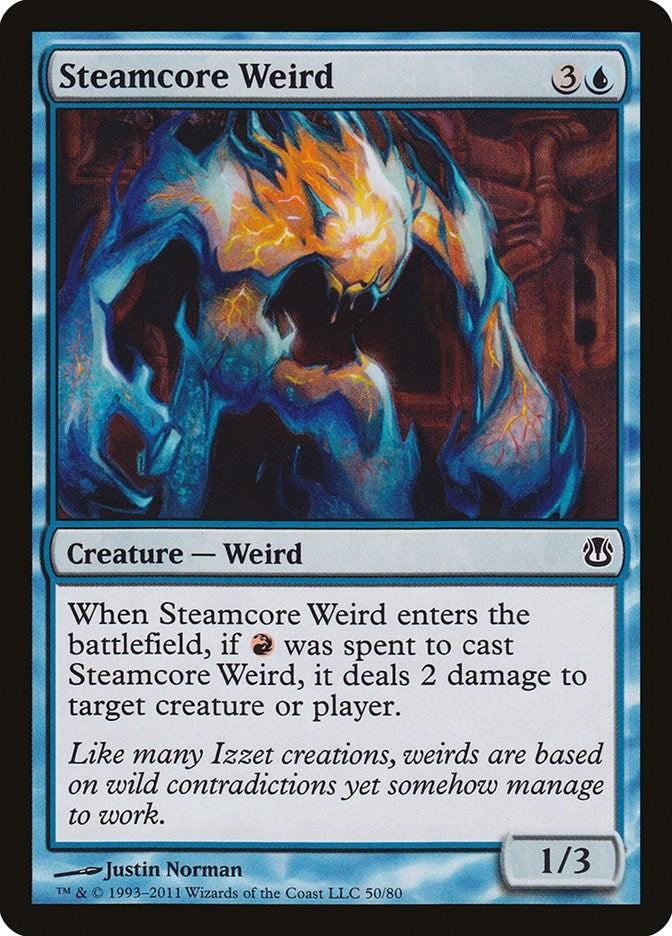 Image for Steamcore Weird (Duel Decks: Ajani vs. Nicol Bolas) (50) - Magic: The Gathering