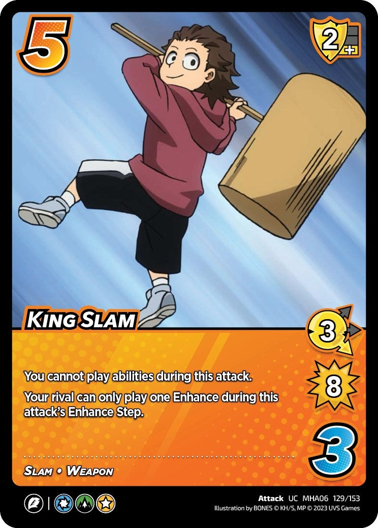 Image for King Slam (UniVersus: My Hero Academia: Jet Burn) (129/153) - UniVersus