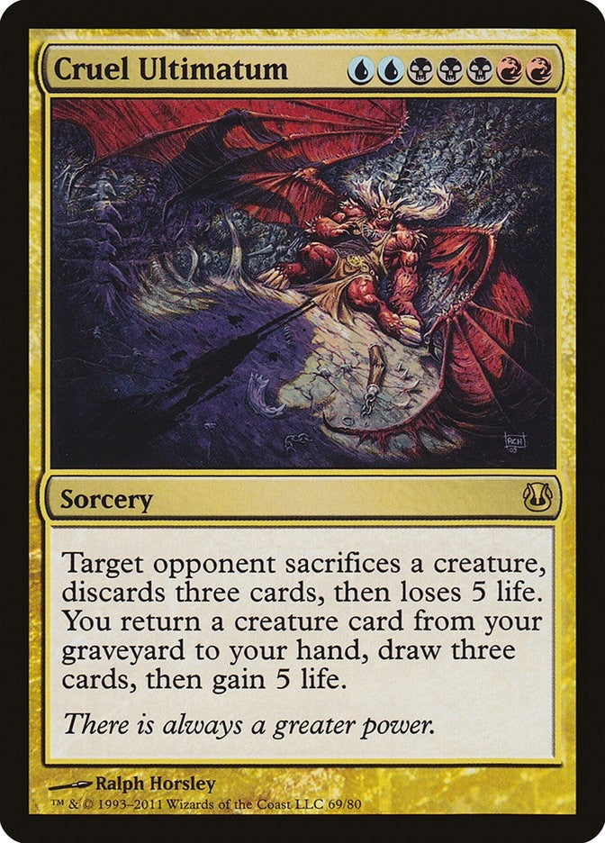 Image for Cruel Ultimatum (Duel Decks: Ajani vs. Nicol Bolas) (69) - Magic: The Gathering