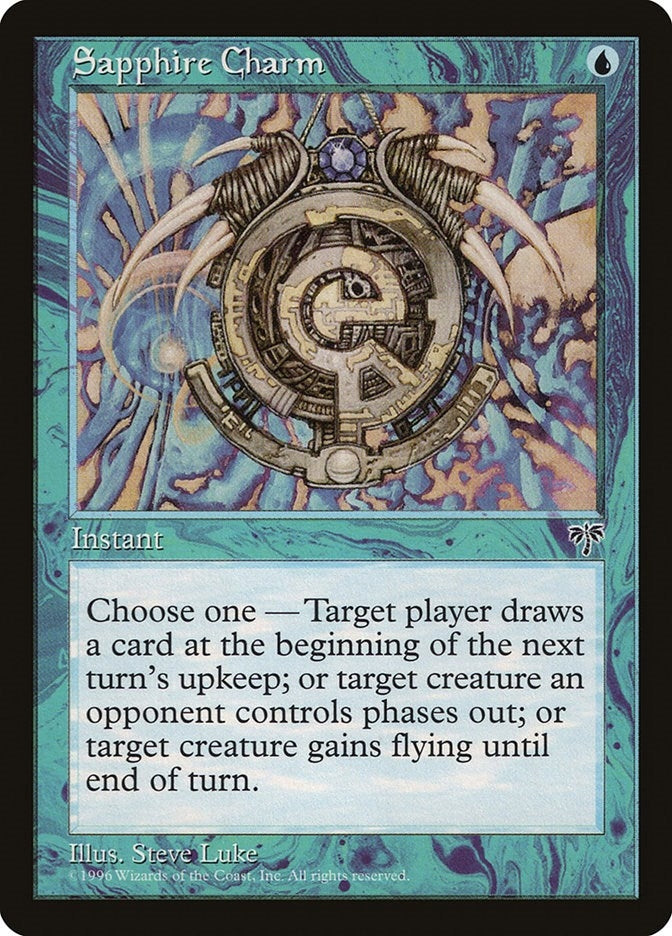 Image for Sapphire Charm (Mirage) - Magic: The Gathering