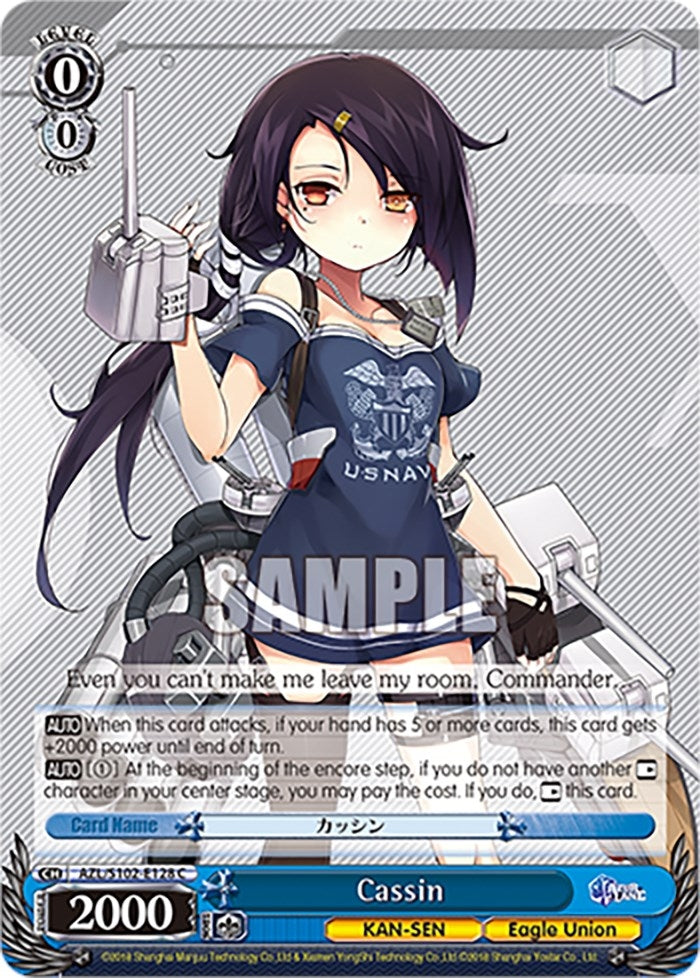 Image for Cassin (Azur Lane) (AZL/S102-E128 C) - Weiss Schwarz