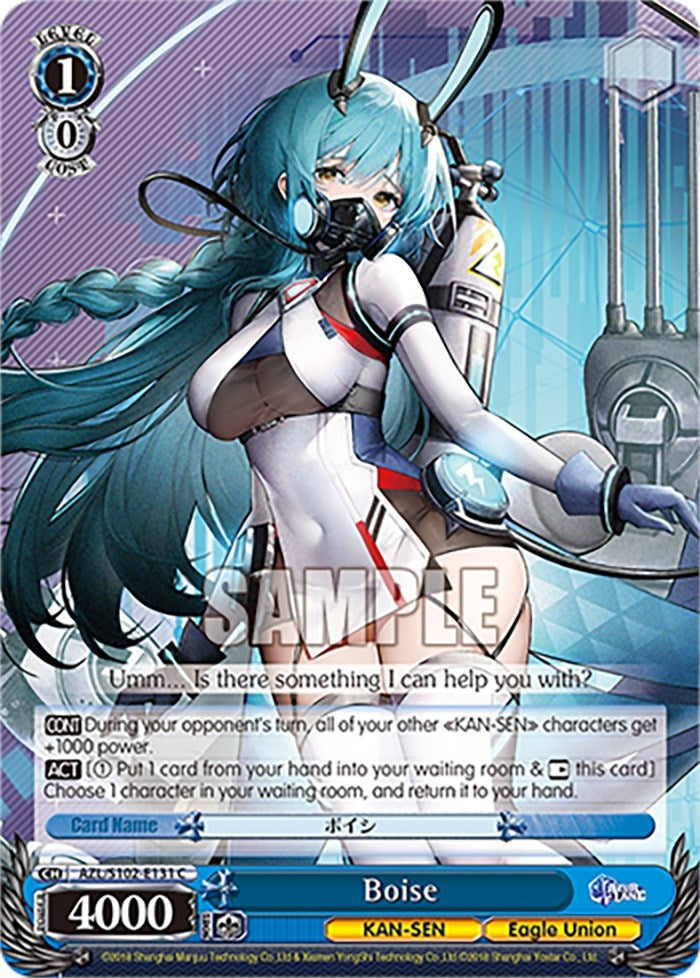 Image for Boise (Azur Lane) (AZL/S102-E131 C) - Weiss Schwarz