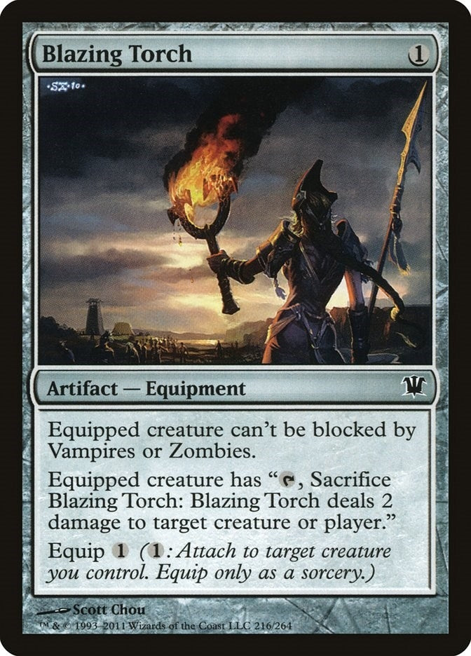 Image for Blazing Torch (Innistrad) (216) - Magic: The Gathering