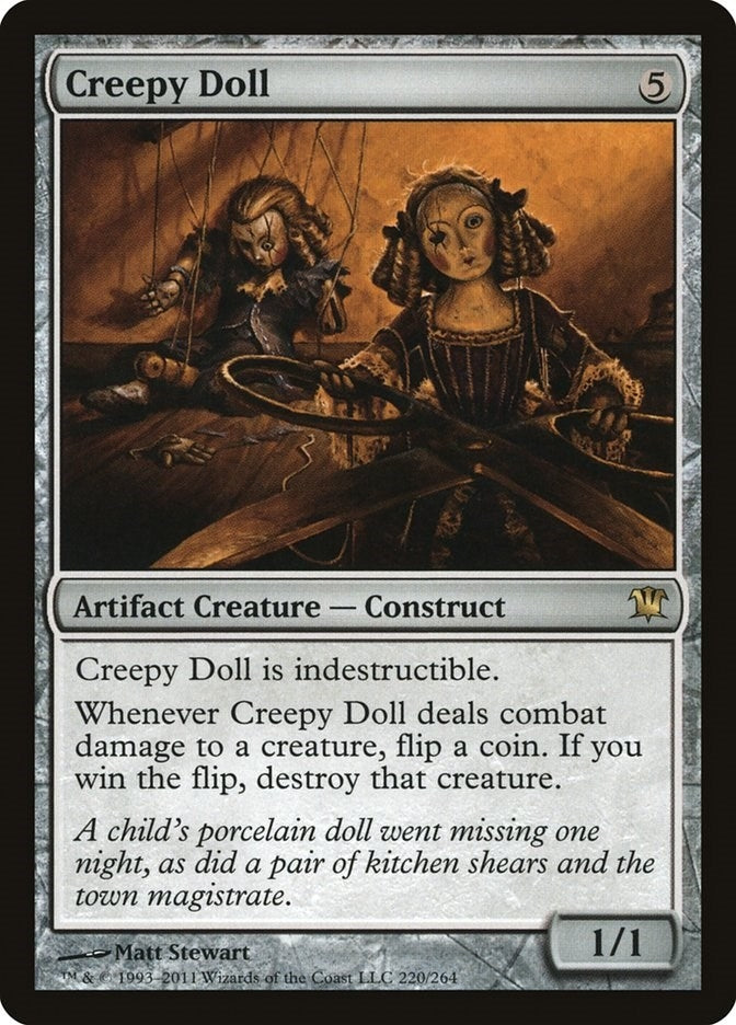 Image for Creepy Doll (Innistrad) (220) - Magic: The Gathering