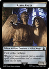 Image for Alien Angel // Mark of the Rani Double-Sided Token (Universes Beyond: Doctor Who) (11 // 15) - Magic: The Gathering