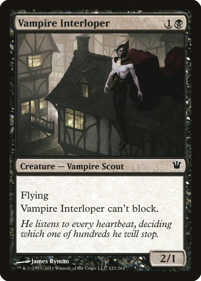 Image for Vampire Interloper (Innistrad) (123) - Magic: The Gathering