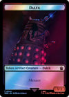 Image for Dalek // Beast Double-Sided Token (Surge Foil) (Universes Beyond: Doctor Who) (44 // 49) - Magic: The Gathering