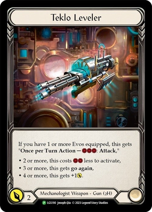 Image for Teklo Leveler - LGS190 (Flesh and Blood: Promo Cards) (LGS190) - Flesh and Blood TCG