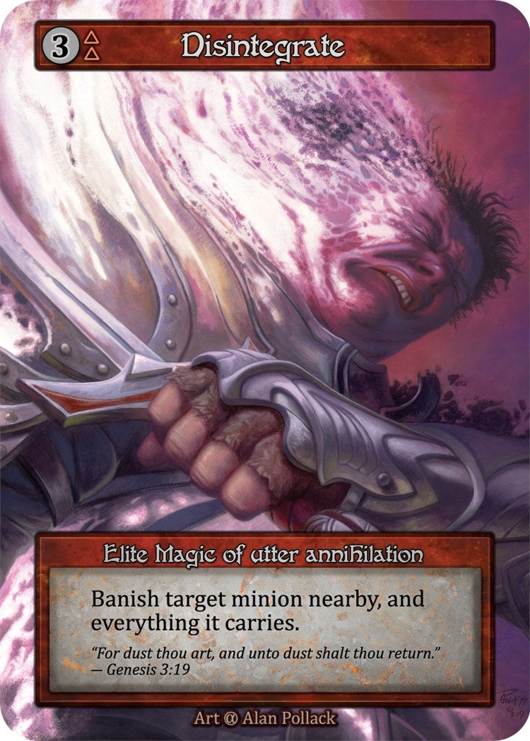 Image for Disintegrate (Alpha) - Sorcery: Contested Realm