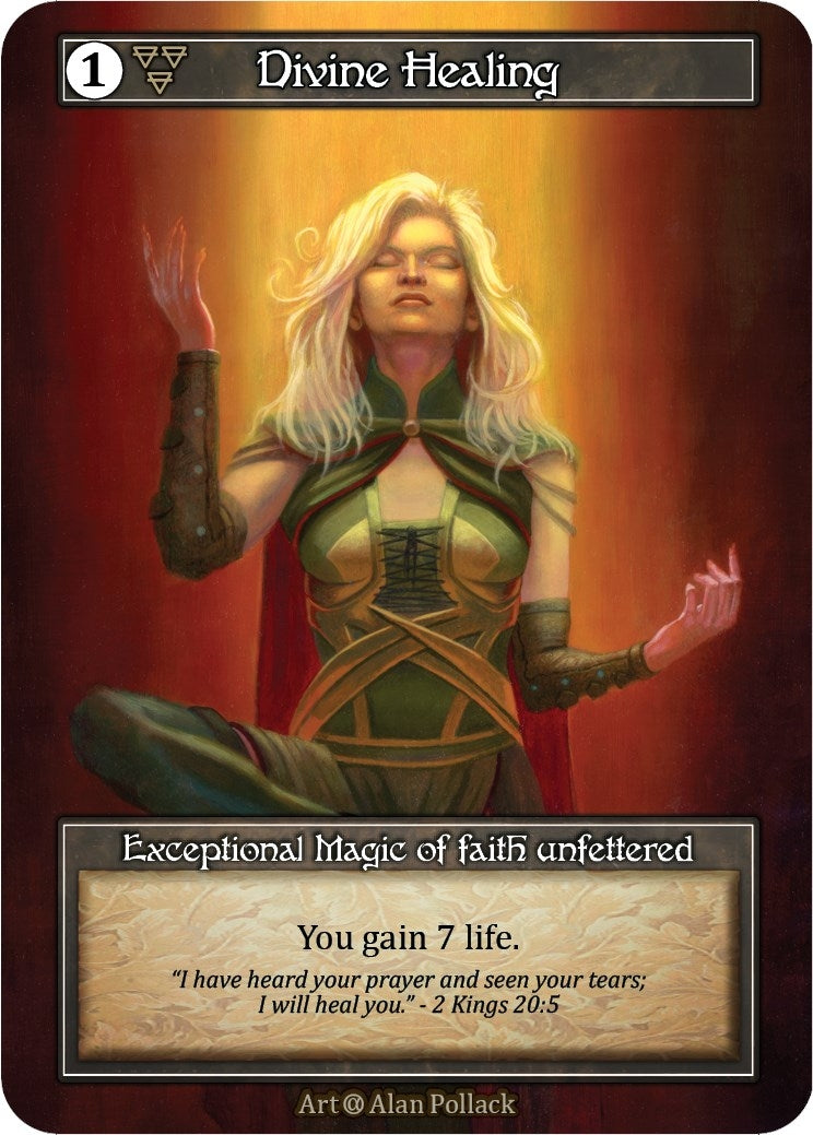 Image for Divine Healing (Foil) (Alpha) - Sorcery: Contested Realm